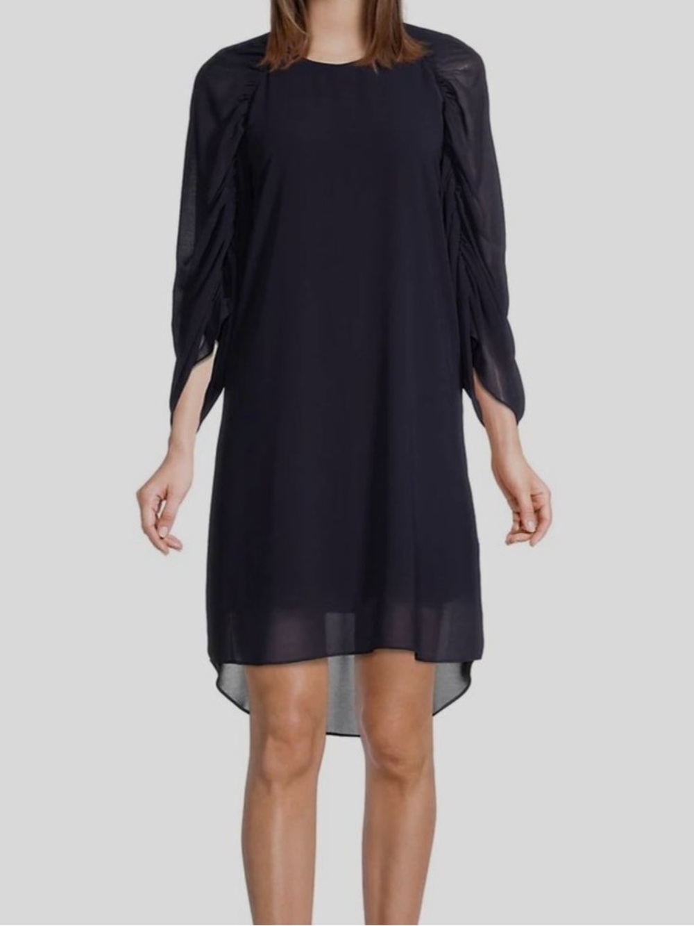 NWT Kobi Halperin Arlene Dress in Midnight Blue Sz M